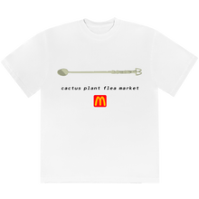 Load image into Gallery viewer, COFFEE STIRRER WHITE TEE
