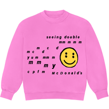 Load image into Gallery viewer, SEEING DOUBLE MCDONALD&#39;S CREWNECK
